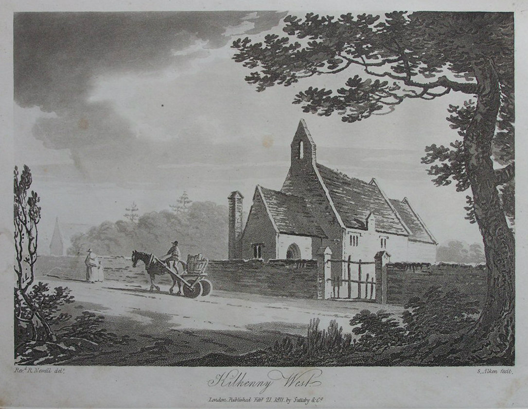 Aquatint - Kilkenny West - Alken